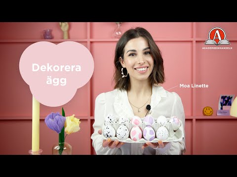 Video: Hur Ovanligt Att Dekorera ägg Till Påsk