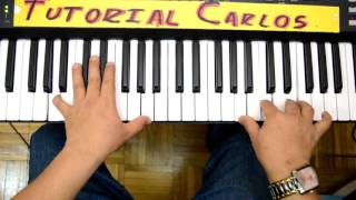 Exaltado estas 1 Miel san marcos - Tutorial Piano Carlos chords