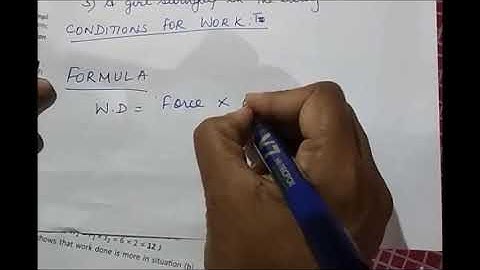 ICSE Physics class 8 - Ch-4 Energy