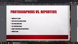 Photojournalism Assignments