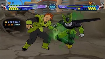 Dragon Ball Z - Budokai 3 - Android 16 Gameplay - HD