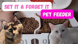 New Unboxing, Setup & Review: Petkit Yumshare Automatic Duel Hopper Pet Feeder With Camera
