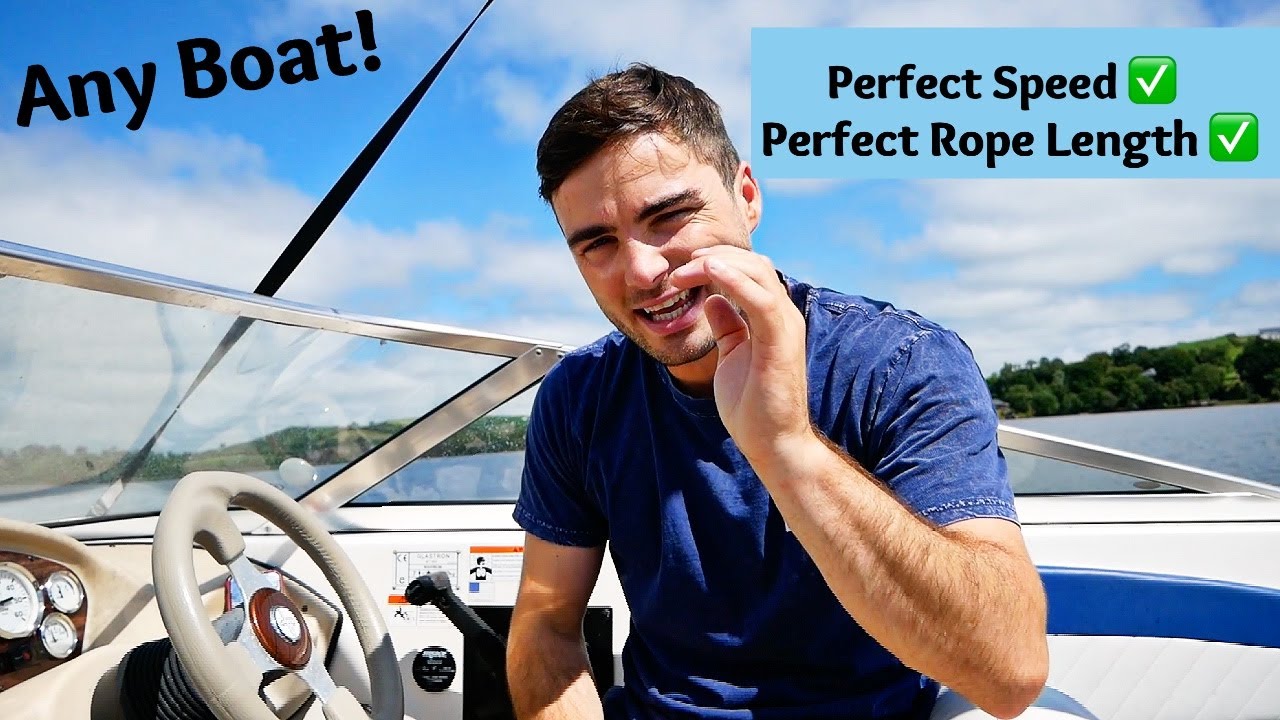 What Boat Speed + Rope Length For Wakeboarding - Any Boat!