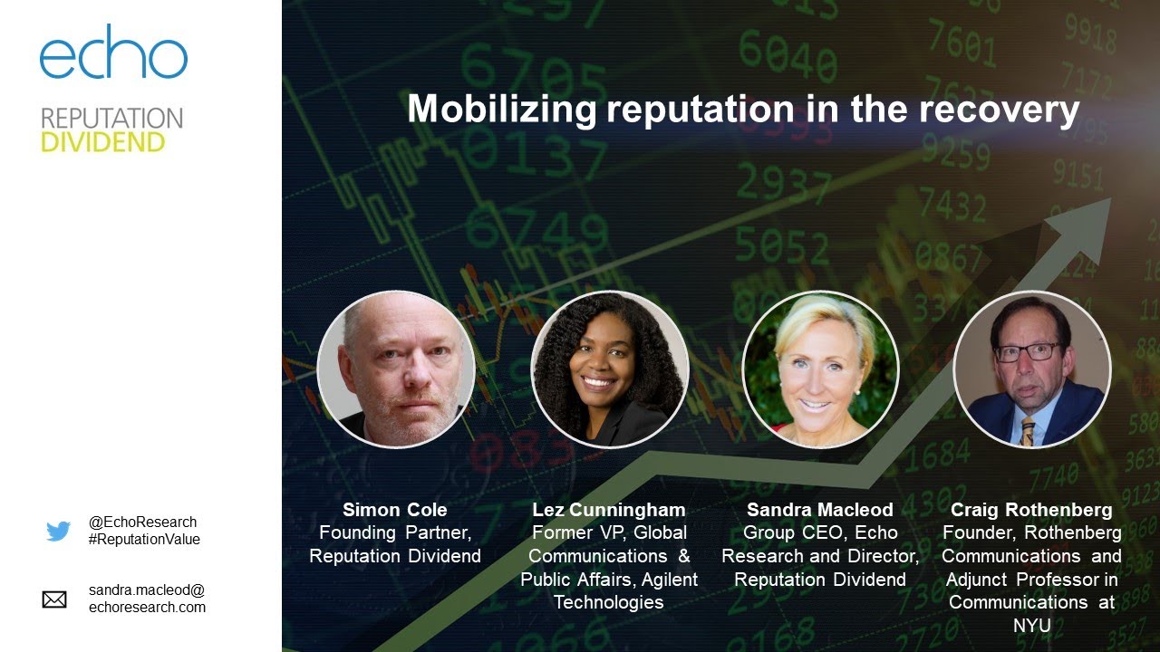 US Reputation Dividend September event - Lessons from the pandemic ...