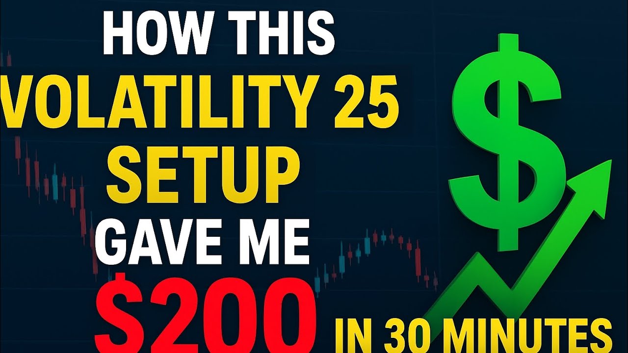 HOW THIS VOLATILITY 25 SETUP GAVE ME $200 - YouTube