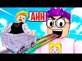 ROBLOX CART RIDE INTO LANKYBOX!? (We Used ADMIN COMMANDS!?)