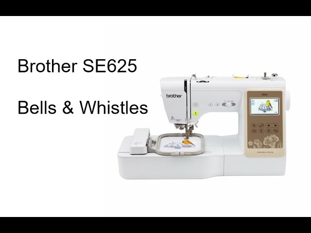 How To Thread Brother Sewing Embroidery Machine SE630 or SE625 or