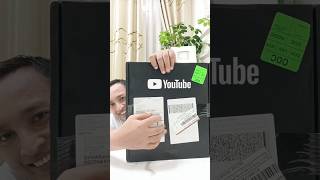 Unboxing silver play button#unboxing#silverplaybutton#goldplaybutton#shorts #shortvideo