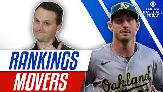 Rankings RISERS & FALLERS! Are Home Runs Down in Baseball!? | Fantasy Baseball Advice