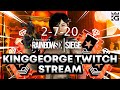 KingGeorge Rainbow Six Twitch Stream 2-7-21 Part 3
