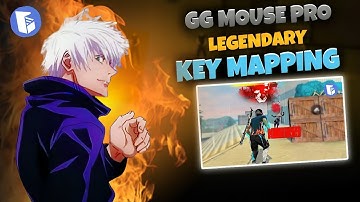 🫨GG MOUSE PRO BEST LEGENDARY🔥  KEY MAPPING IN TELUGU ☠️😱
