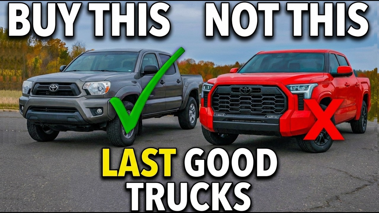 The Only 5 TRUCKS Still Worth Buying | Don't Fall For New Trucks