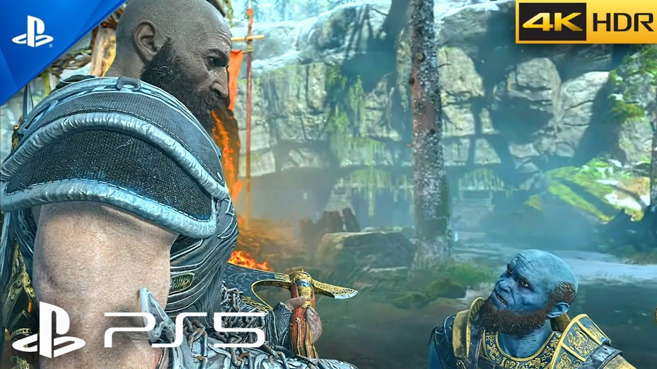 Road To Ragnarok Kratos meets Brok Best God of War Moments Zeus