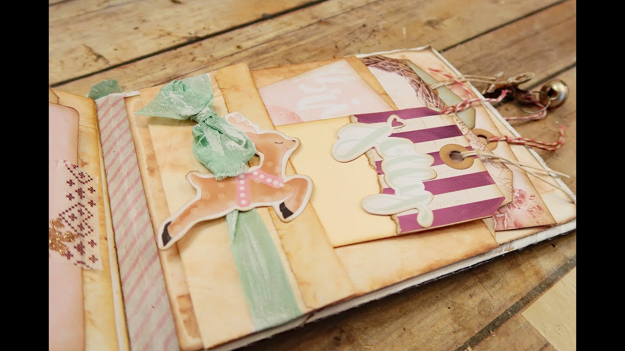 Embellishing the Pages & Tags Part 2~Glassine Bag~Santa Baby~#5 by jenofeve designs