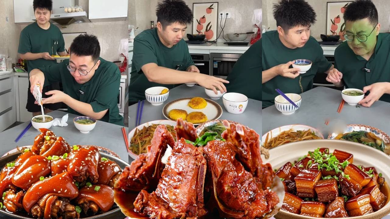 蠢哥哥居然用芥末陷害弟弟，幸好被弟弟及时调换，哥哥被辣哭了【林小志】