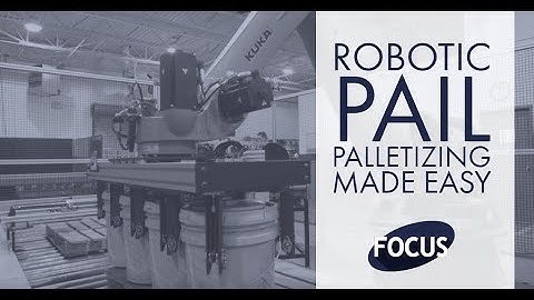 FOCUS Integration Pail Palletizing