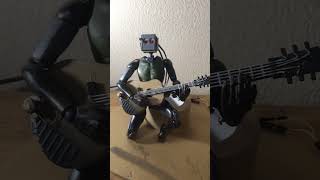 ギターを弾くロボット