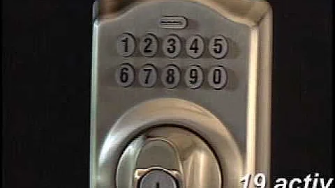 How To Program Your Schlage BE365 Keypad Deadbolt
