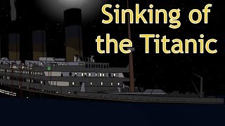 Sinking of the "Titanic" animation  |  Крушение "Титаника"