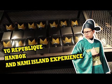 YG REPUBLIQUE, NAMI ISLAND, JAJANGMYEON HALAL, NYOBAIN HANBOK