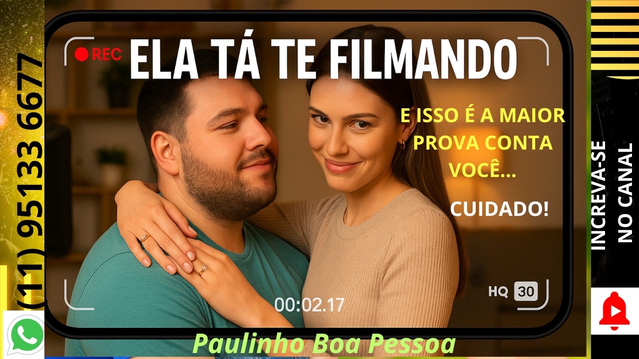 TRAIÇÃO: "ELA TÁ TE FILMANDO"