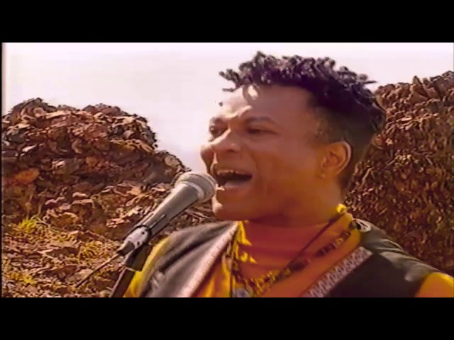 Londonbeat A Better Love 1991 live on Winchburgh shale bings  as featured on CITV Ghost Train