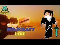 MINECRAFT LIVE | JOIN CREW SMP SERVER / SURVIVAL + COMING  JAVA / POCKET EDITION 24/7 || LATER VALO!