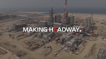 The Reinforcement of Rabigh Combined Cycle Power Plant Progress Video 5