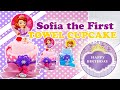 Sofia the First || Towel Cupcakes || Paper Cups || Birthday Souvenir Idea || Arts and Craft