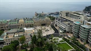 Inauguration of the Place du Casino, Monaco
