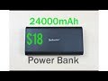 24000mAh powerbank under $18