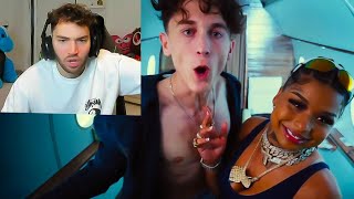 Adin Ross reacts to Lil Mabu x ChriseanRock - MR. TAKE YA B*TCH (Official Music Video)