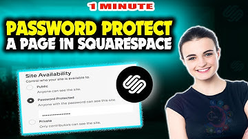 How To Password Protect a Page In Squarespace 2025 (Quick & Easy)