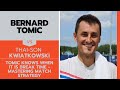 Tomic knows when it is break time