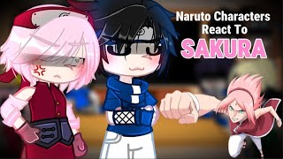 Naruto Characters React To Ninjas Sakura Gacha React