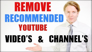 How to remove recommended videos and channels from Youtube - 2016 TUTORIAL