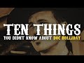 Ten things you didn’t know about Doc Holliday