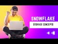Snowflake Storage Concepts