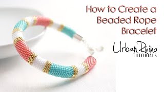 How to Make a Beaded Rope Bracelet