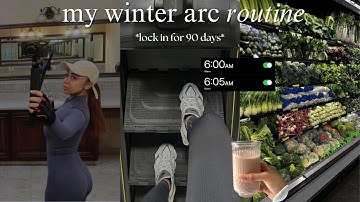 winter arc vlog | my *productive* routine to LOCK IN, be disciplined, and level up by 2025