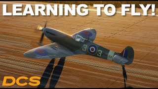 DCS | Digital Combat Simulator | Spitfire Flight Example | I've got a lot to learn!