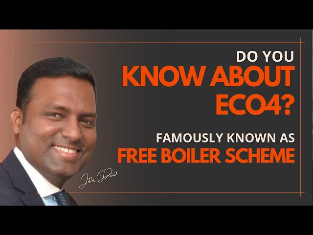 Do you know about ECO4? Also known as Free Boiler Scheme - YouTube