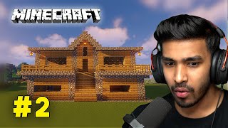 Ajjubhai New Survival House Vs Techno Gamerz And Chapati Lol House Minecraft Herobrine