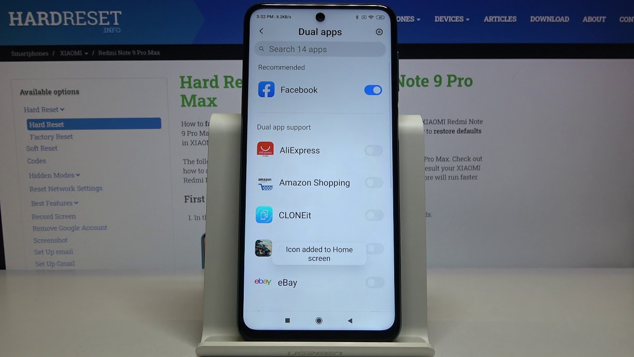 How To Clone Apps In Xiaomi Redmi Note 9 Pro YouTube