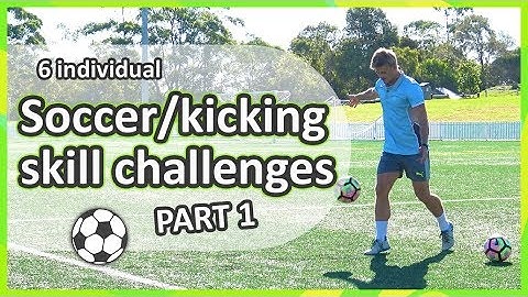Individual ball challenges: Part 1 | Soccer skills in PE (grade K-6)