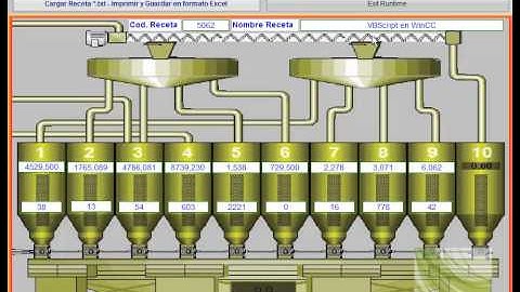 VBScript con Excel en WinCC