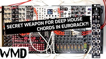 Creating deep modulation for cool house style chords in Eurorack with WMD OSD, Javelin, and Overseer