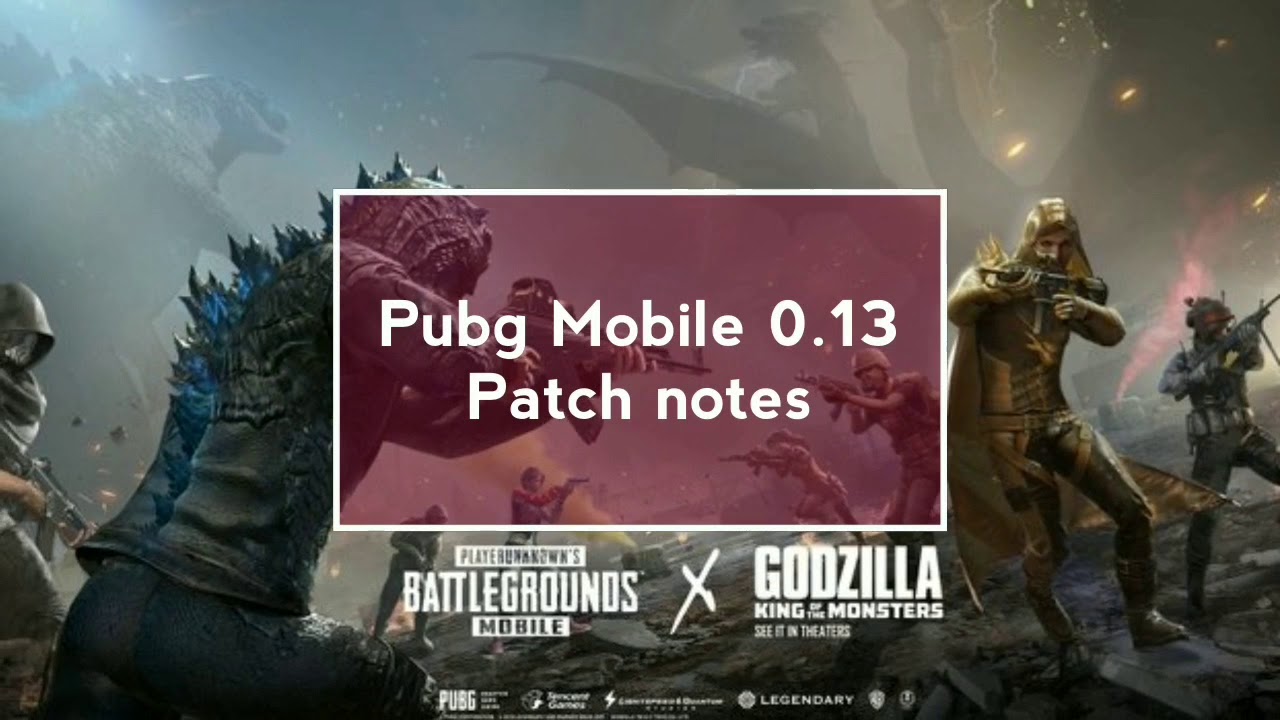 Pubg Mobile 0.13 new update | patch notes | Maintenance