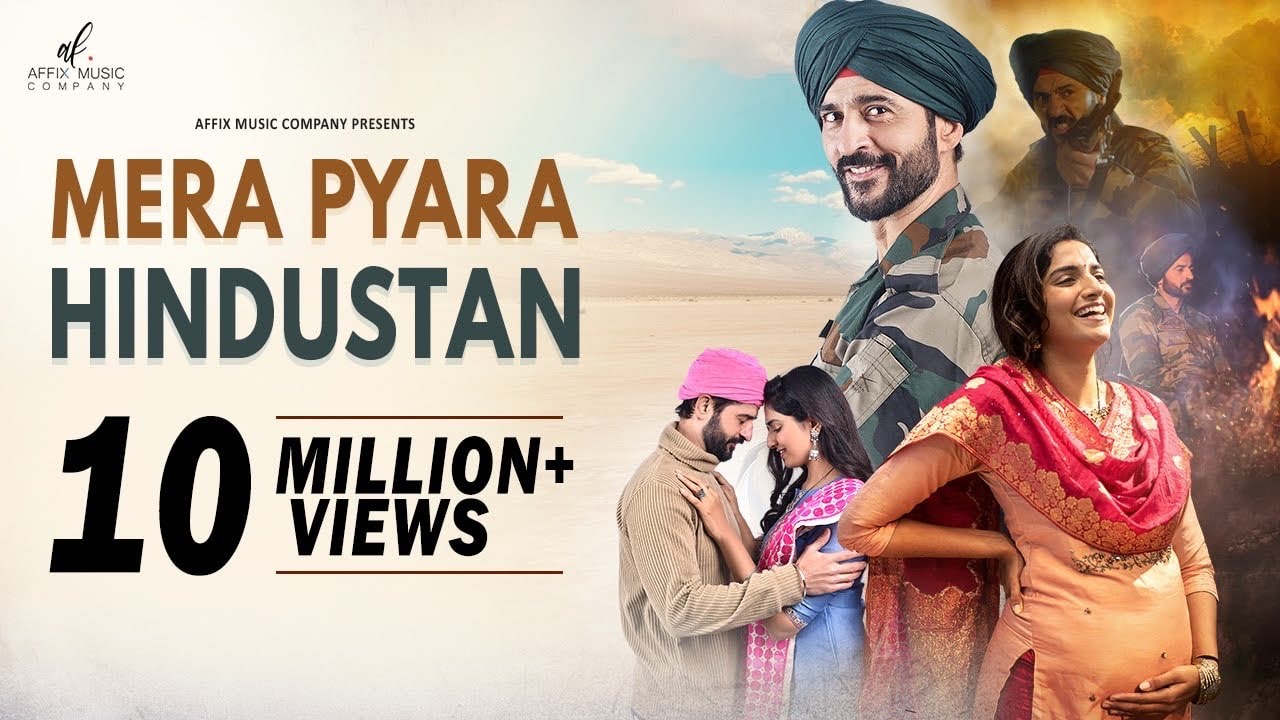 Mera Pyara Hindustan   Official Music Video   Hiten Tejwani  Heena Varde  Romy  Kausar Jamot