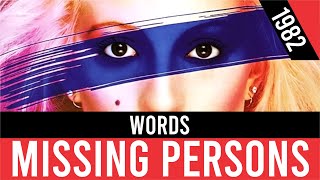 MISSING PERSONS - Words (Palabras) | HQ Audio | Radio 80s Like